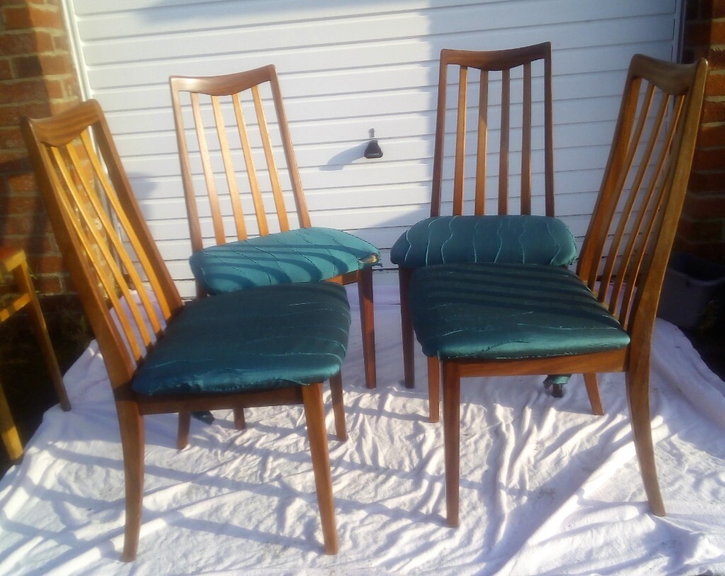 Set of Four Vintage G Plan Dining Chairs | in Newbiggin-by-the-Sea