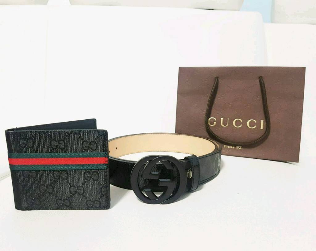 Belt wallet set gucci in Blackpool, Lancashire Gumtree