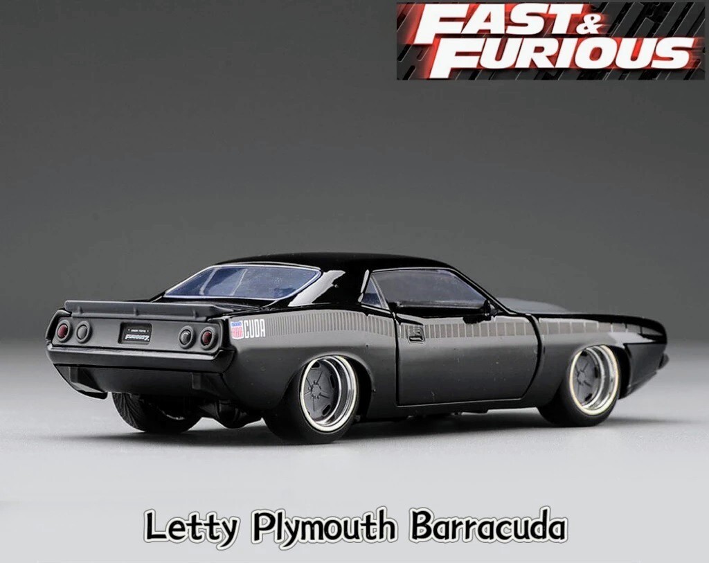 1:24ワイスピ 1970 PLYMOUTH BARRACUDA Jada Toys Fast & Furious 1970 Plymouth Barracuda 1:24