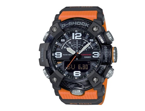 Pre-owned G-shock Casio  Tactical Mudmaster 55.4 Mm Watch Ggb100-1a9