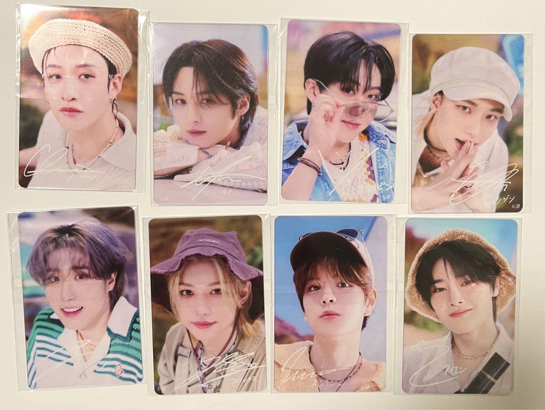 STRAY KIDS JYP JAPAN POPUP POP UP STORE 2023 OFFICIAL CLEAR
