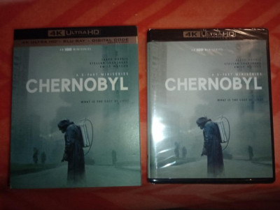 Chernobyl Mini-Series 4K Ultra HD / Blu-Ray w/ Slipcover DIGITAL COPY EXPIRED
