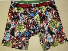 *NWT* Men's MARVEL AVENGERS BOXER BRIEFS sz. Small 28-30 Action
