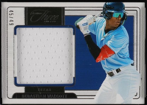 2024 Panini Three and Two - Sebastian Walcott #PS-SW