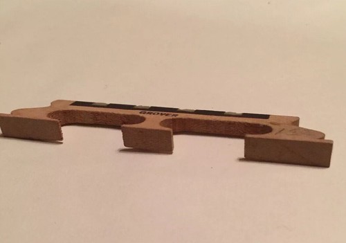 Grover Banjo Bridge - 4 String Minstrel Bridge Acousticraft 5/8