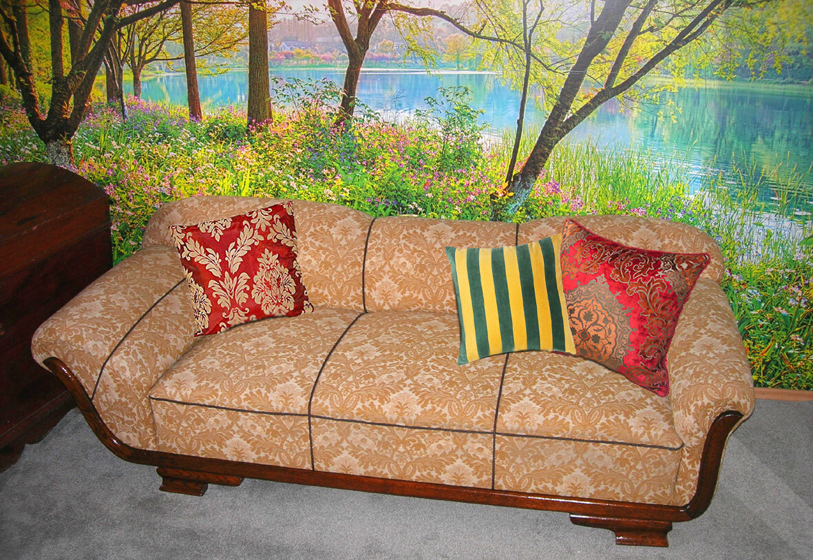 Ottomane Chaiselongue Canapé Altes Sofa Antik