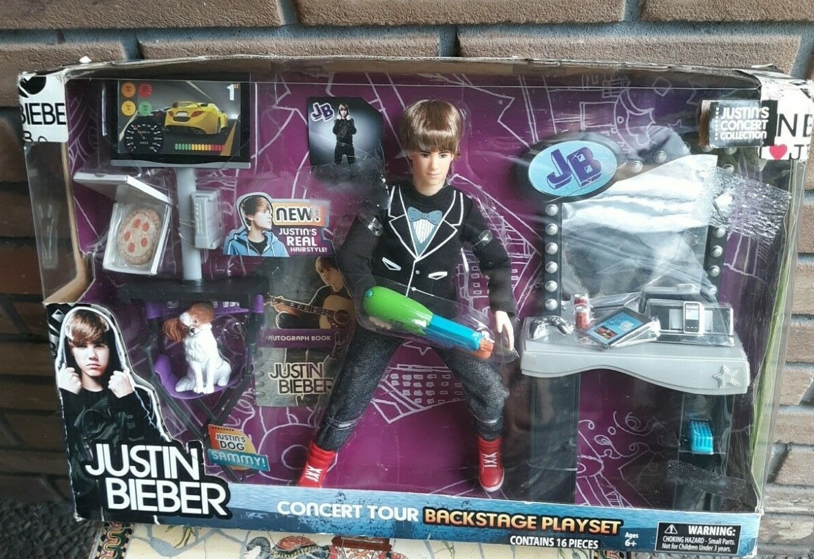 New Justin Bieber Concert Tour Collection Backstage Playset