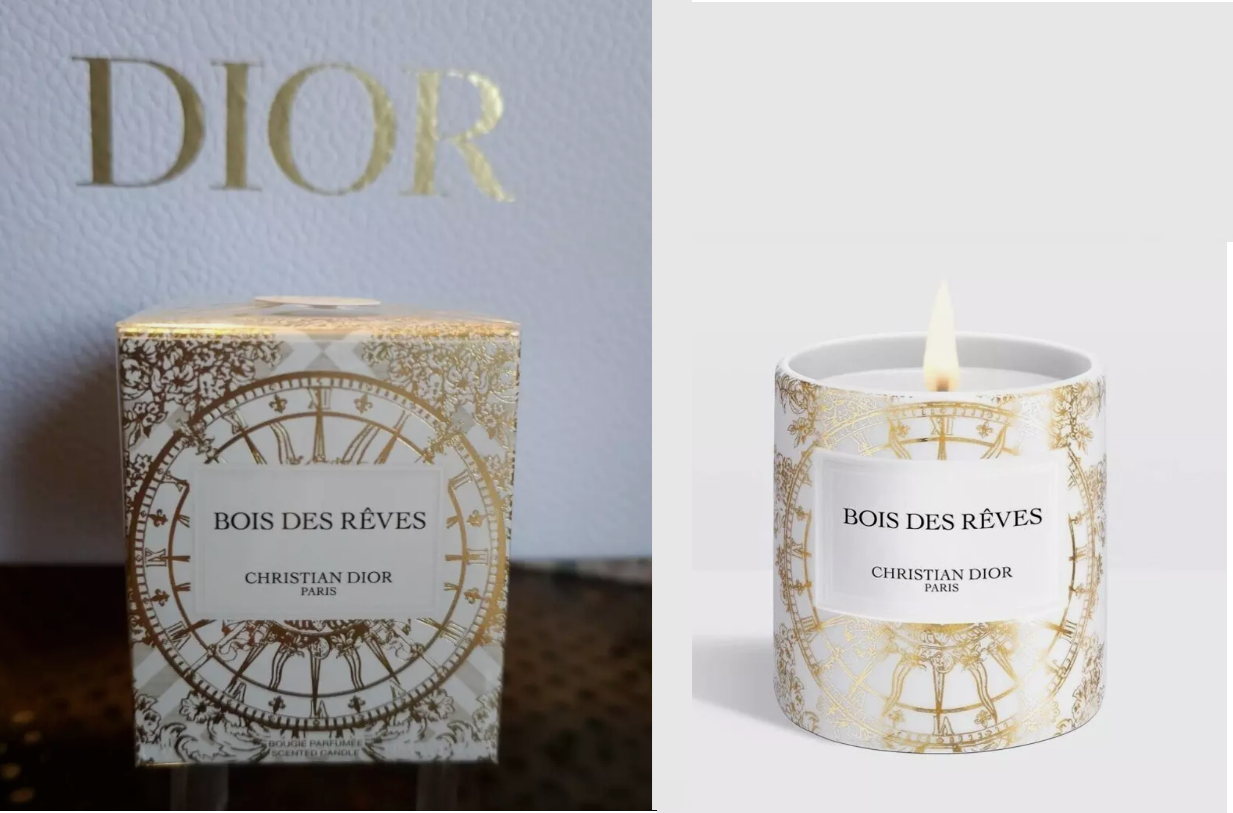［新品未使用］ Dior BOIS DES RÊVES アロマキャンドル 14810-495-