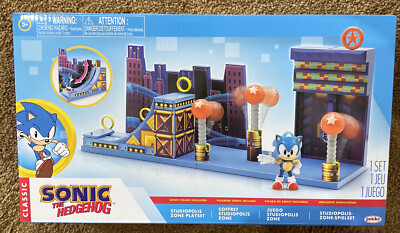 Sonic the Hedgehog 30th Anniversary Studiopolis Zone Playset NEW