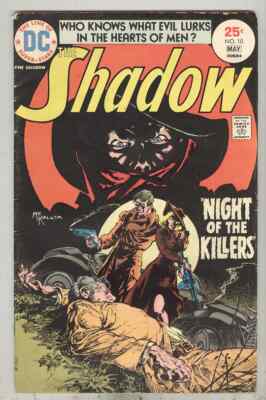 The Shadow #10 April 1975 VG Kaluta Cover