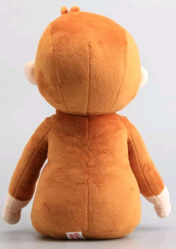 Curious LIKE GEORGE SOFT TOY 33Cm Curious Curios Cartoon Cored