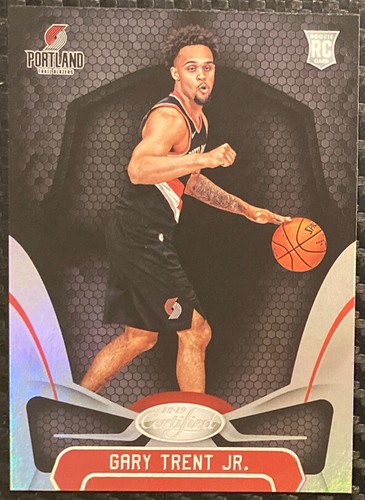 Gary Trent Jr 2018-19 Certified RC Rookie #187 + Top Loader