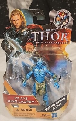 NEW MARVEL STUDIOS Universe THOR THE MIGHTY AVENGER BLADE BATTLE HOGUN FIGURE b4