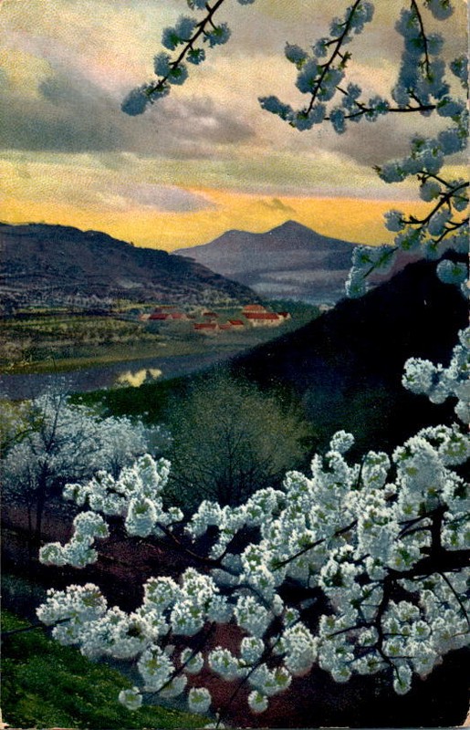 Salesel, Stempel Radonitz, Das BÃ¶Hmische Mittelgebirge