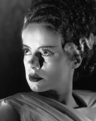 Bride of Frankenstein Elsa Lanchester B/W Publicity Photo Reprint 8 x 10" (V)