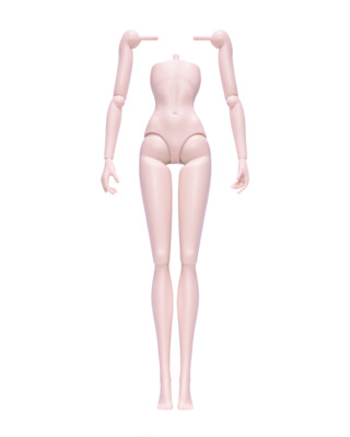 12.5'' Up & Rocking Jem/Jerrica Japan Skin Tone Body Completer Pack~LE 600~NIP