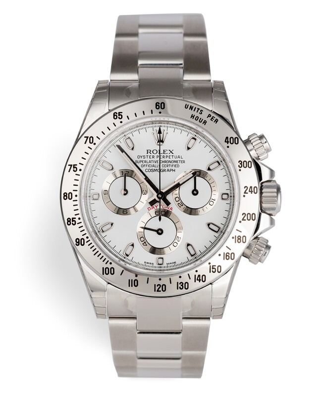 【MADE IN USA】BRIEFING FL LIGHT PACK Rolex 116520 Cosmograph Daytona White 'APH' Blue Lume