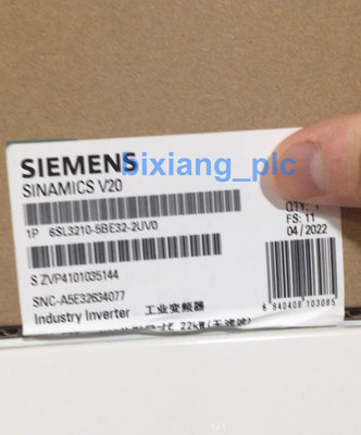1PC Brand New IN BOX 6SL3210-5BE32-2UV0 SIEMENS SINAMICS V20 RATED POWER#