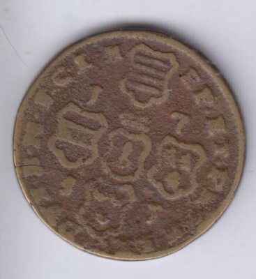 BELGIUM Austria Liège Luik 4 Liards 1751 (W857)