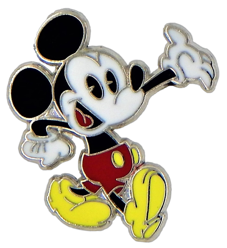 Mickey Mouse Classic Full Body Individual Disney Park Trading Pin ~ Brand New