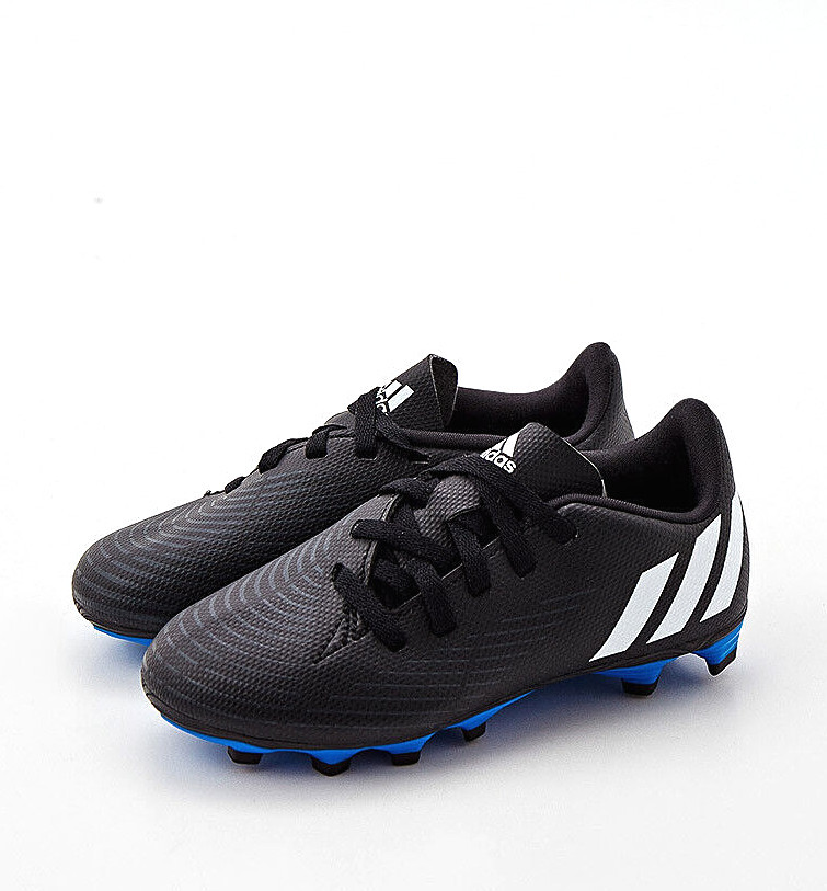 Футбольные бутсы для мальчиков ADIDAS Predator Edge.4 FXG Черные футбольные бутсы НОВИНКА