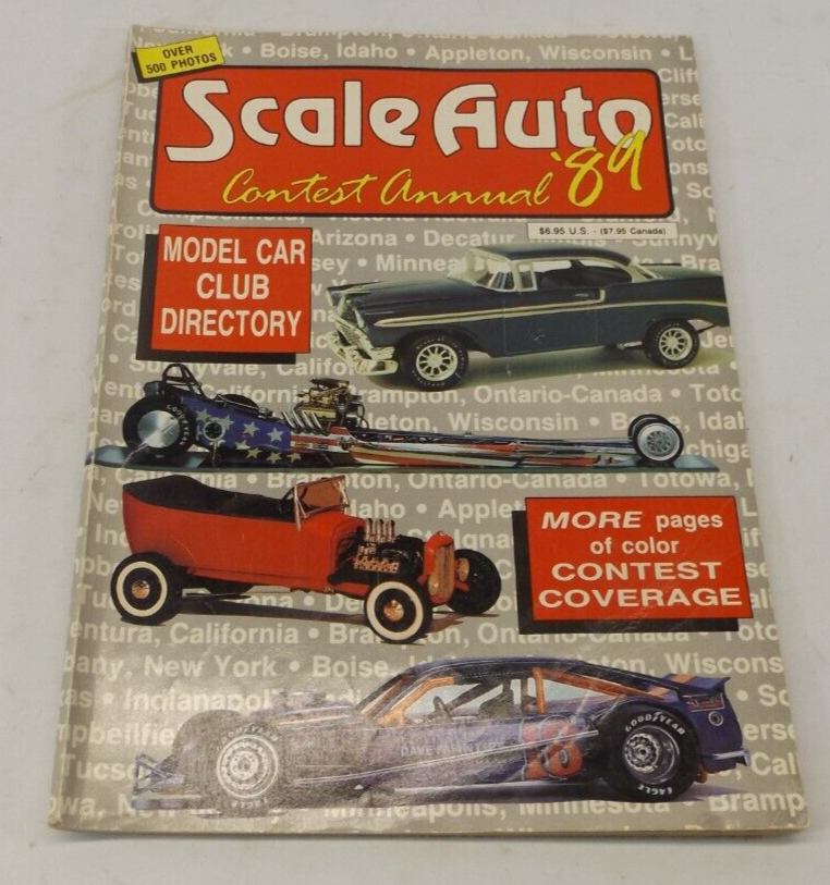 Scale Auto Enthusiast Magazine Contest Annual 1989 - Models Club Shows