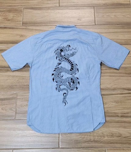 【L】 JNCO JEANS ジンコ ドラゴン Tシャツ USA製 IB1256 古着 90s USA製 JNCO JEANS 龍 ドラゴン マルチ 長袖 Tシャツ