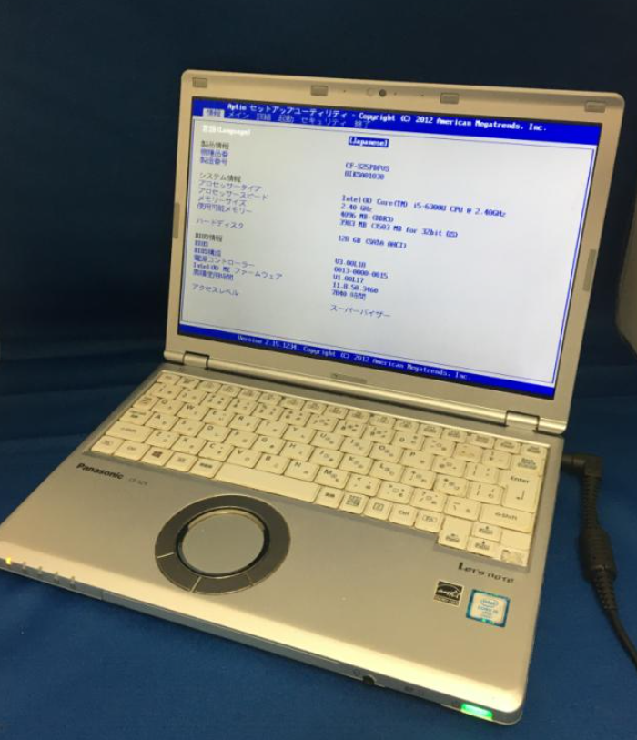 Panasonic Let's Note SZ6 CF-SZ6RDYVS i5-7300U 8GB RAM 256GB