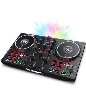    NUMARK DJ controller equipment for beginners Serato DJ Lite  Streaming  