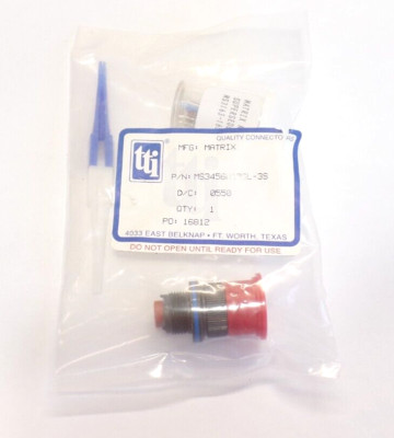 MS3456W10SL-3S, Matrix, 3 Pin Connector. Brand New in Bag. With Pins & Tool.