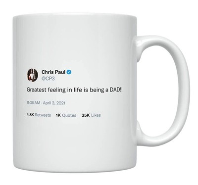 Chris Paul - Greatest Feeling Is Being a Dad Mug