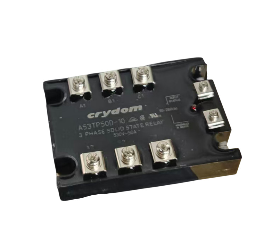 Control Solid State Relay NEW CRYDOM A53TP50D-10 3-Phase 50A 530V 90-280 VAC