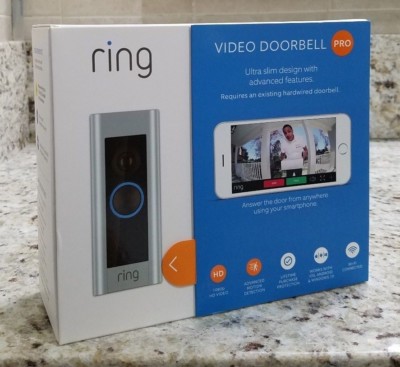 RING Video Doorbell PRO 1080p Full HD Wi-Fi (Hardwired) - SEALED