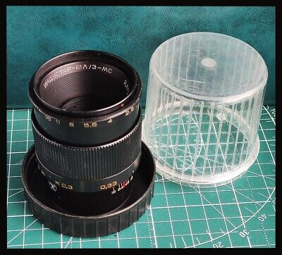   MC Industar-61 L/Z  2.8/50 M42 lens w case for Zenit USSR Pentax  