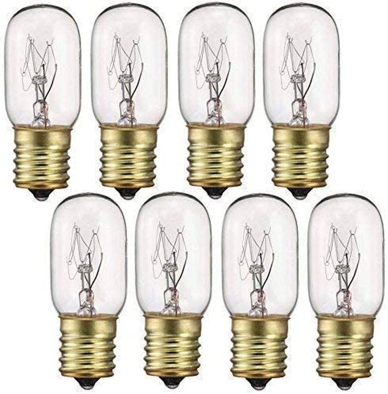 40 Watt Appliance Light Bulb T8 Tubular Light Bulbs Microwave Oven Bulb E17 I...