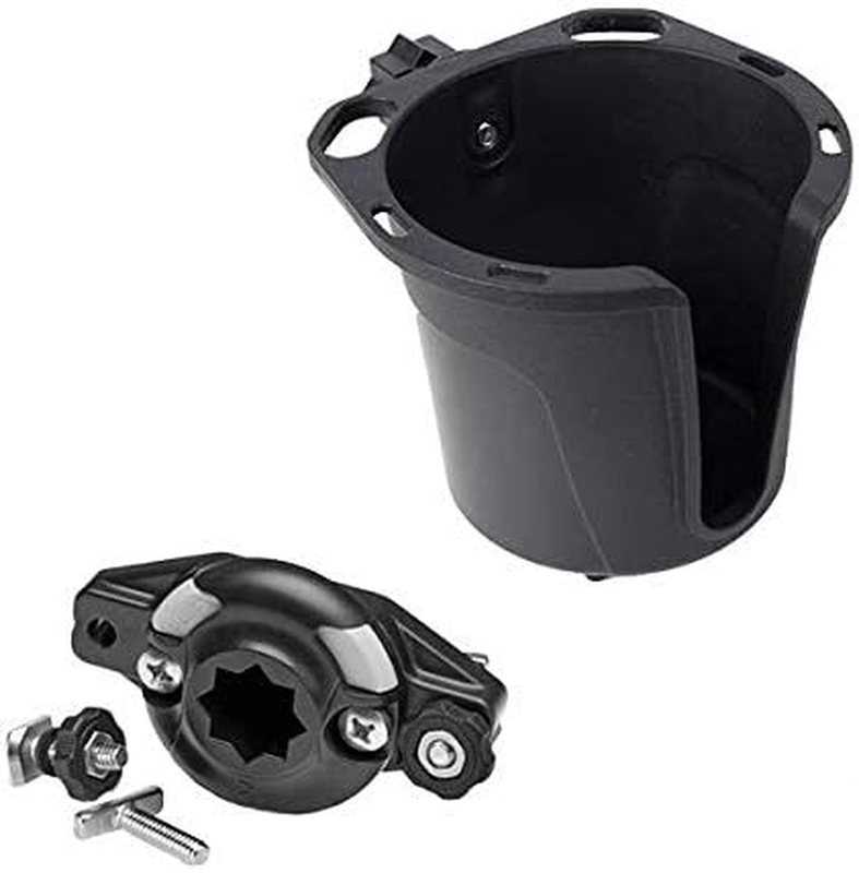 Cup Holder Track Mount For Kayaks And Canoes, Holds Bottles
