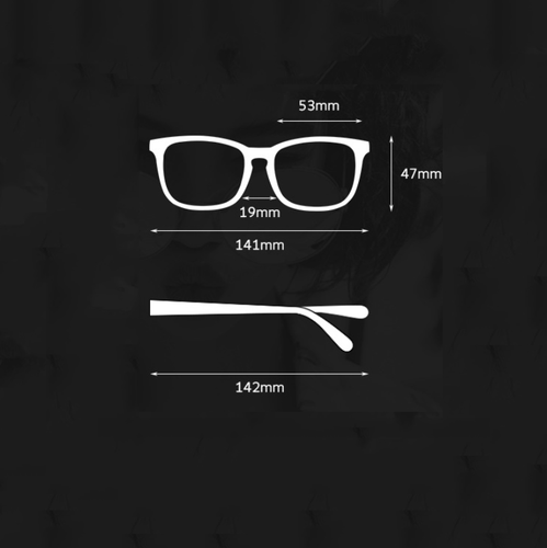 Square Anti Blue Light Eyeglasses For Men Women Clear Lens Glasses Frames Hot