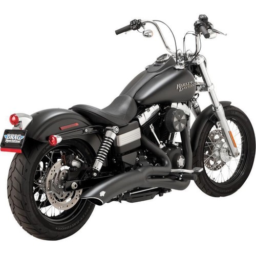 10-17 Harley Wide Glide Vance & Hines 46337 PCX Twin Slash 3