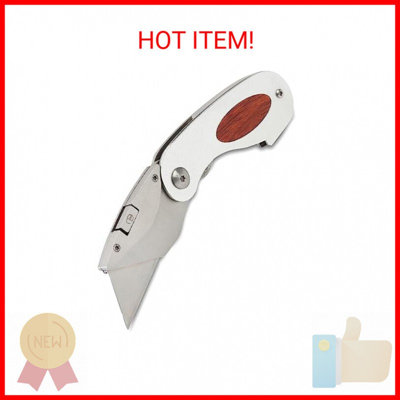 Sheffield 58132 Elliptic Folding Lockback Utility Knife