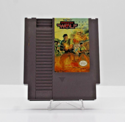 Operation Wolf (Nintendo Entertainment System, 1989) Cleaned & Tested