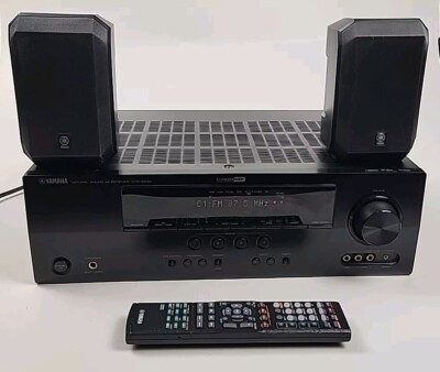 Yamaha HTR-6230 5.1 HDMI Dolby Digital/DTS Receiver w/Speakers - TESTED - READ 