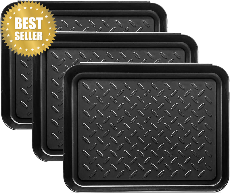 3 Pack Plastic Drip Trays, Purpose Tray, Multifunctional Plates, Plastic Pallet,