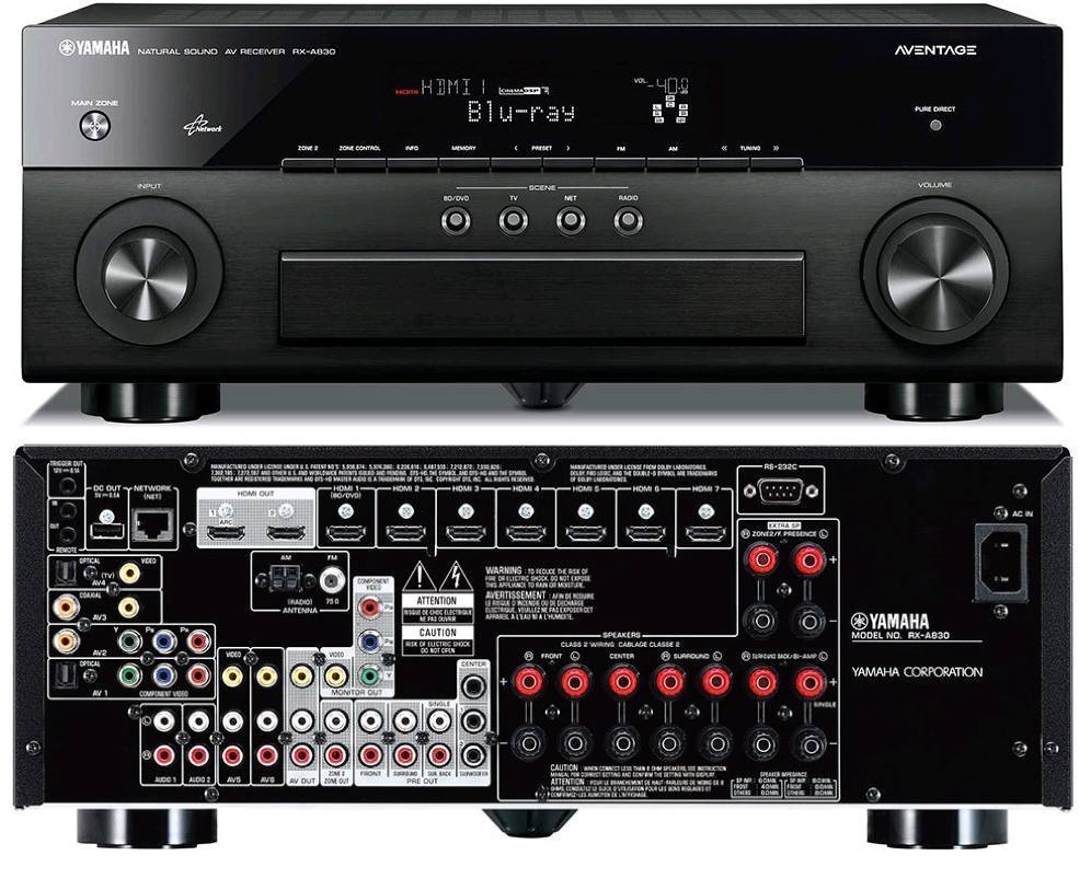 Yamaha Aventage RXA830 7.2 Receiver in Leeds City Centre, West