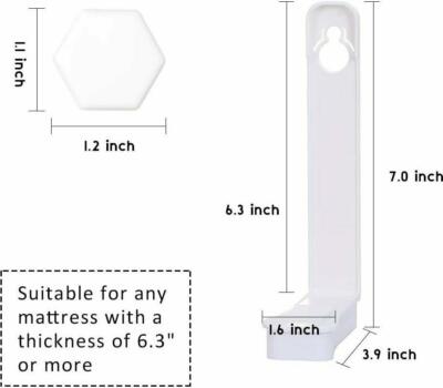 4 Pieces Bed Sheet Holders Fasteners for Keeping Sheets Tight Same Day Shipping!