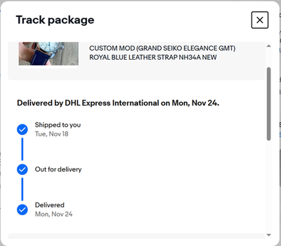 Foto dell'oggetto di un acquirente verificato