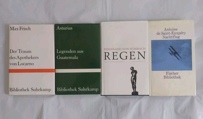 Set 4 Books In German Legenden of Guatemala Nachtflug Der Traum Des Apothekers V