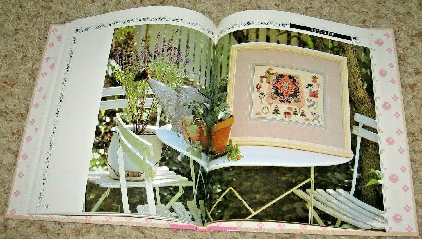 QUILT DESIGN IN CROSS-STITCH~THE VANESSA-ANN COLLECTION~HB~VGC