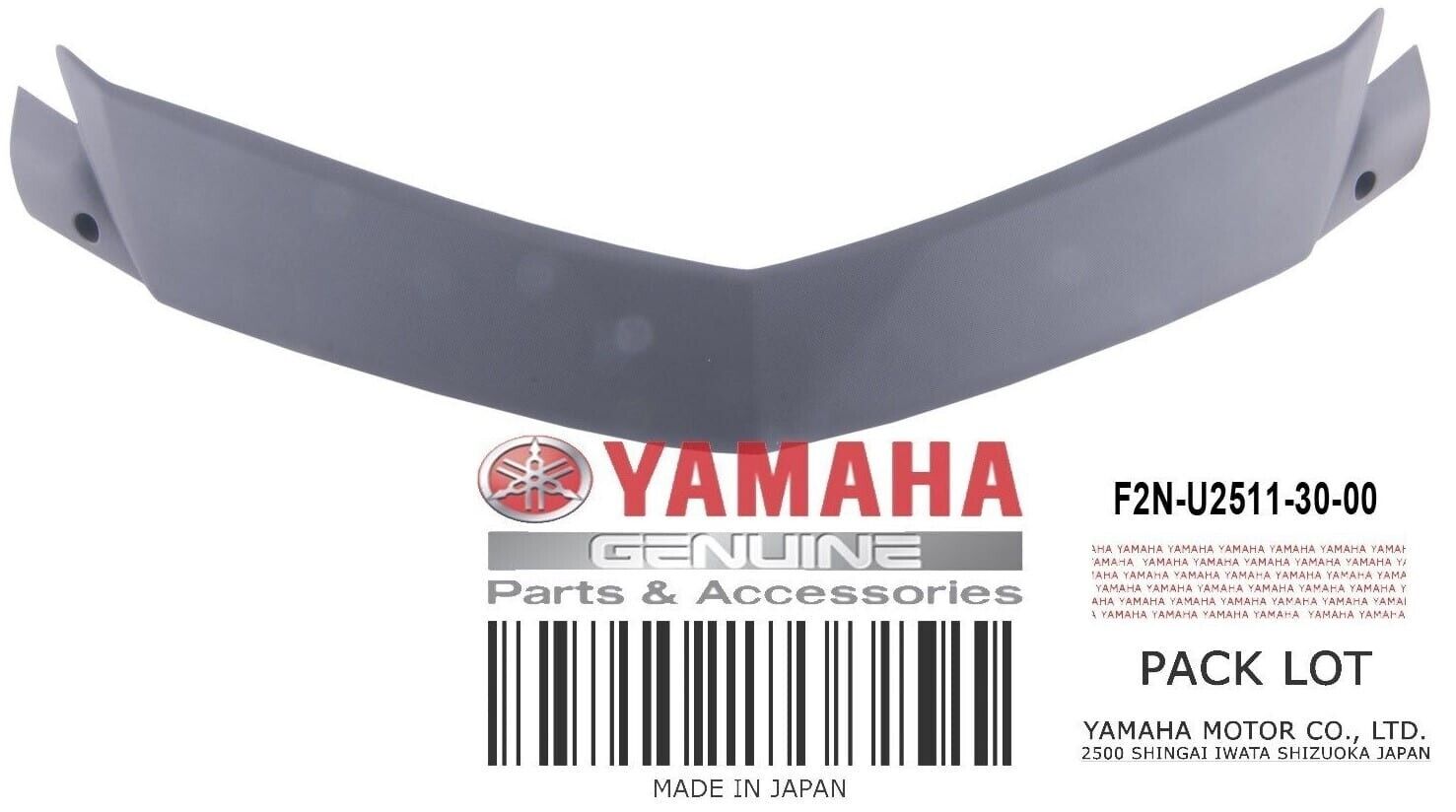 2010-14 VX110 DELUXE SPORT CRUISER FRONT BUMPER dark gray 2010-14 VX110 DELUXE SPORT CRUISER FRONT BUMPER dark gray