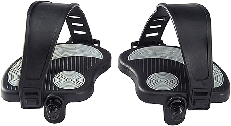 🚴 Exercise Bike Pedals with Straps for Peloton Bike, Spin Cycling Bike, Indoor