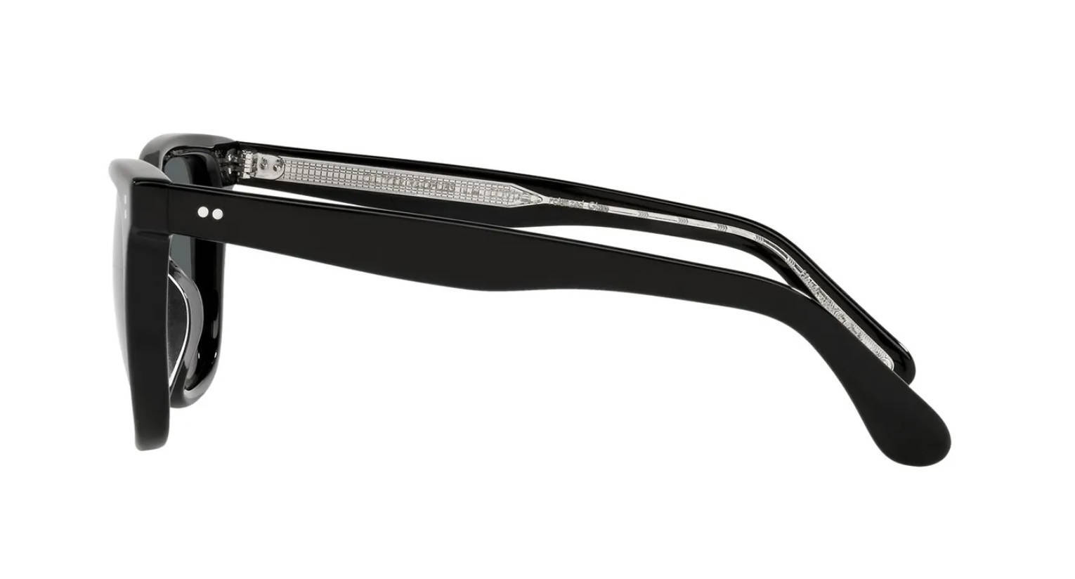 Pre-owned Oliver Peoples Lynes Sun Ov 5449su Black/midnight Express (1005/p2) Sunglasses